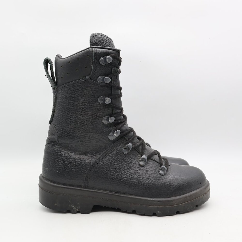 Bundeswehr 240 MM Men's 5.5 Women's 7-7.5 Kampfstiefel Combat Black Leather Boot